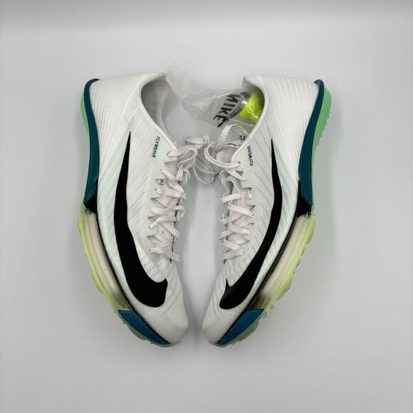 Mens 6.5/Womens 8 Nike Air Zoom Maxfly 2 White Bright Spruce Track Fd8395-102 main image 4